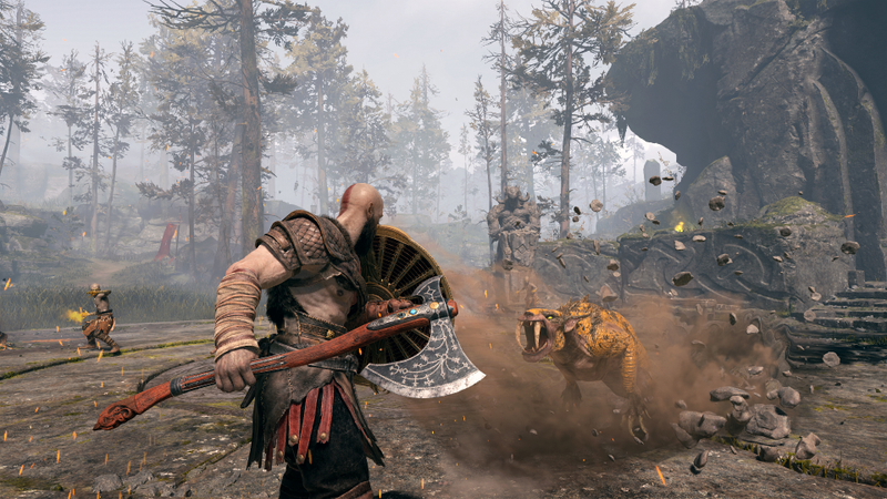 Illustration for article titled God Of War's rebirth makes time for introspection among unmatched spectacle